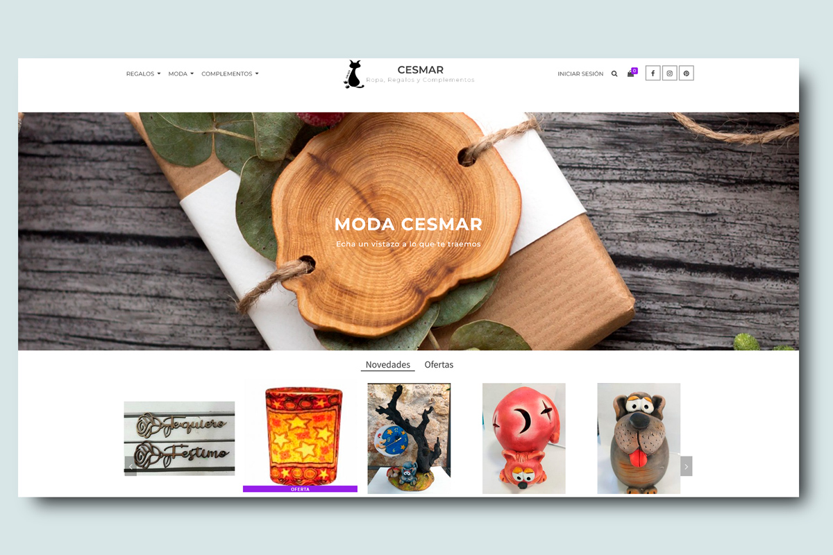 Moda Cesmar: Rediseño tienda online